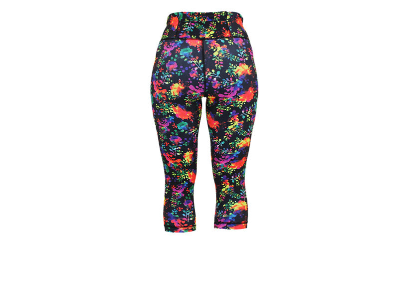 Capri Berry Blast leggings with pockets