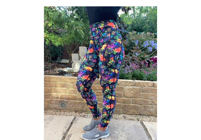 Berry Blast leggings with pockets