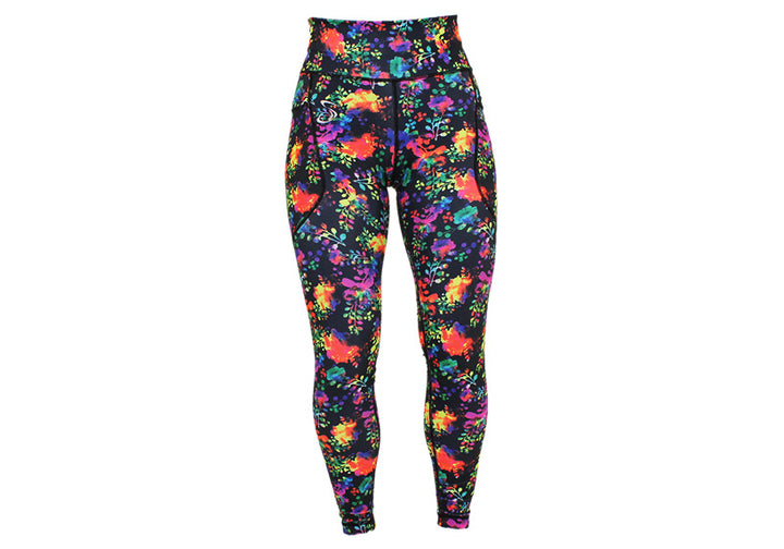 Winter Berry Blast Leggings with Pockets