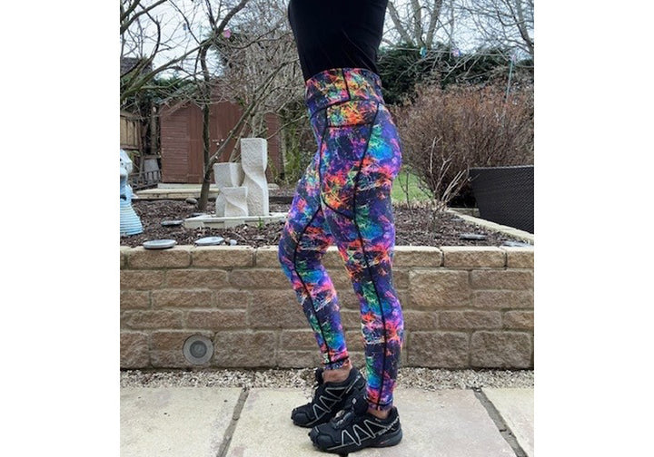 Electric Vibes leggings with pockets