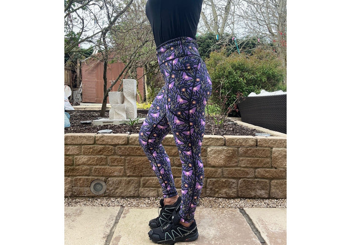 Lavender Moon leggings with pockets