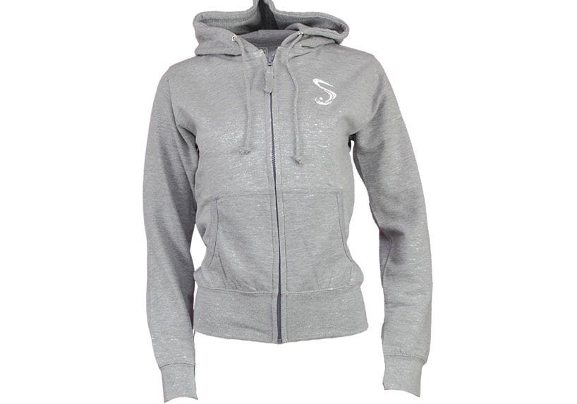 Grey Zip Hoodie