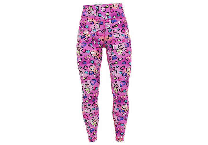 Love Heart leggings with pockets