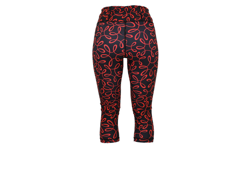 Capri Squiggle leggings with pockets