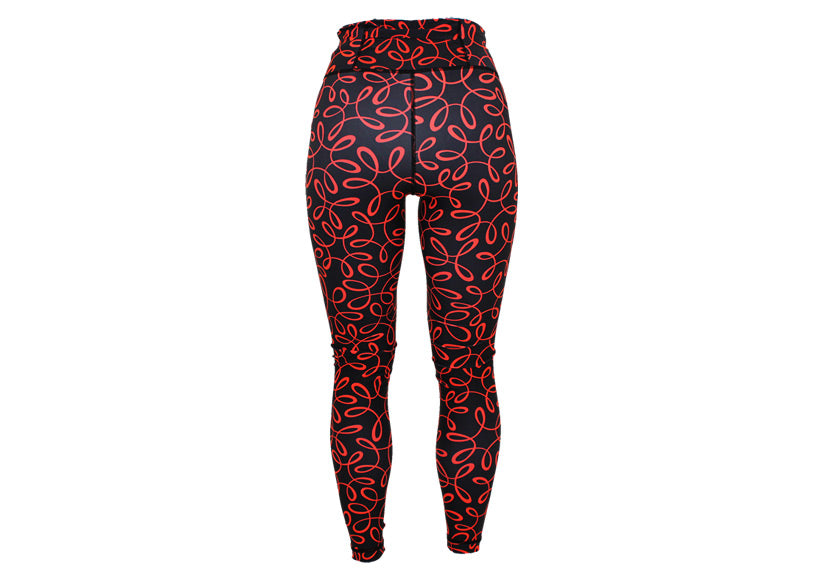 Squiggle leggings with pockets