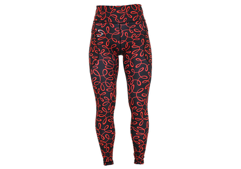 Winter Squiggle Leggings